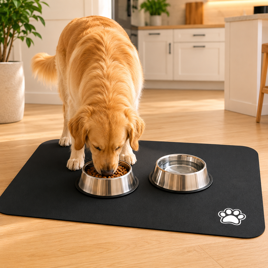 Absorbent Feeding Mat for Dogs and Cats
