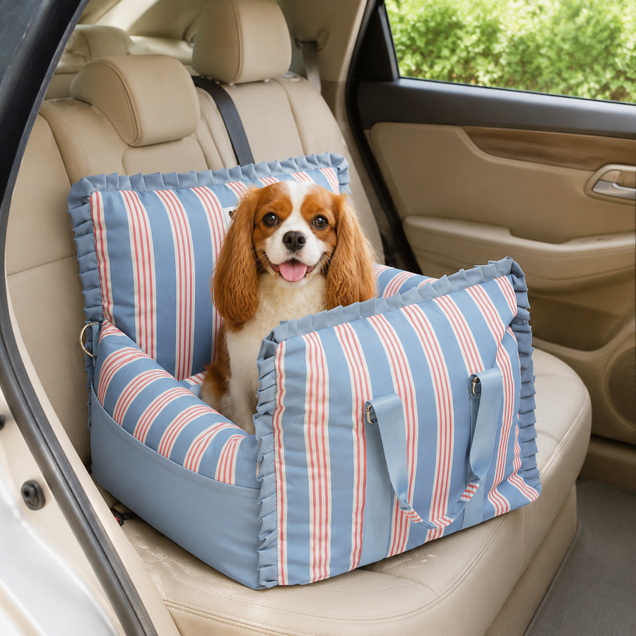 Waterproof Oxford Fabric Dog Bed – Safety Buckle and Non-Slip Base