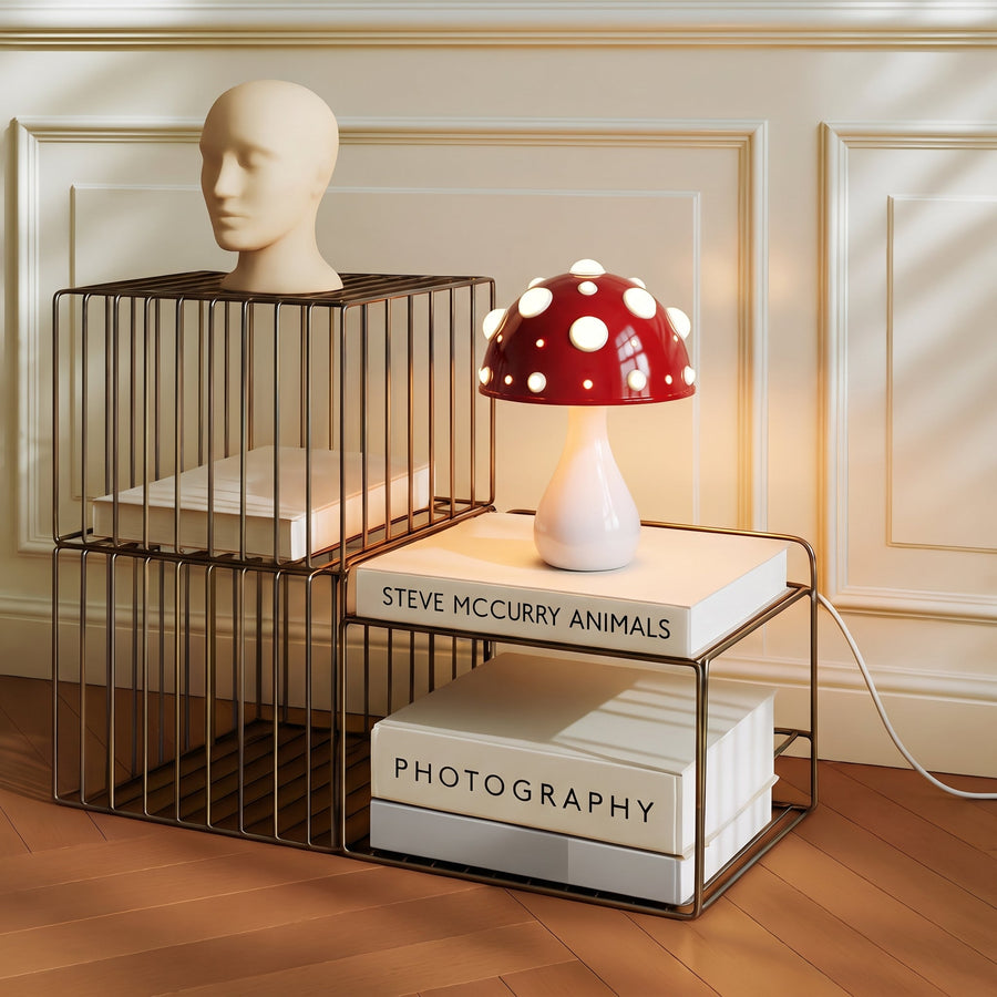 Designer Mushroom Table Lamp