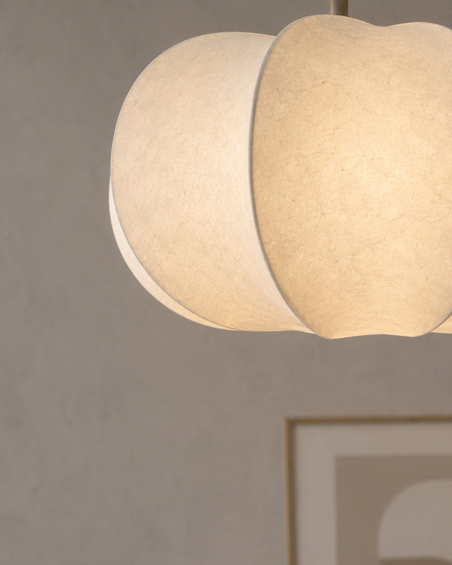 Japandi Pendant Light – Organic Wabi-Sabi Design