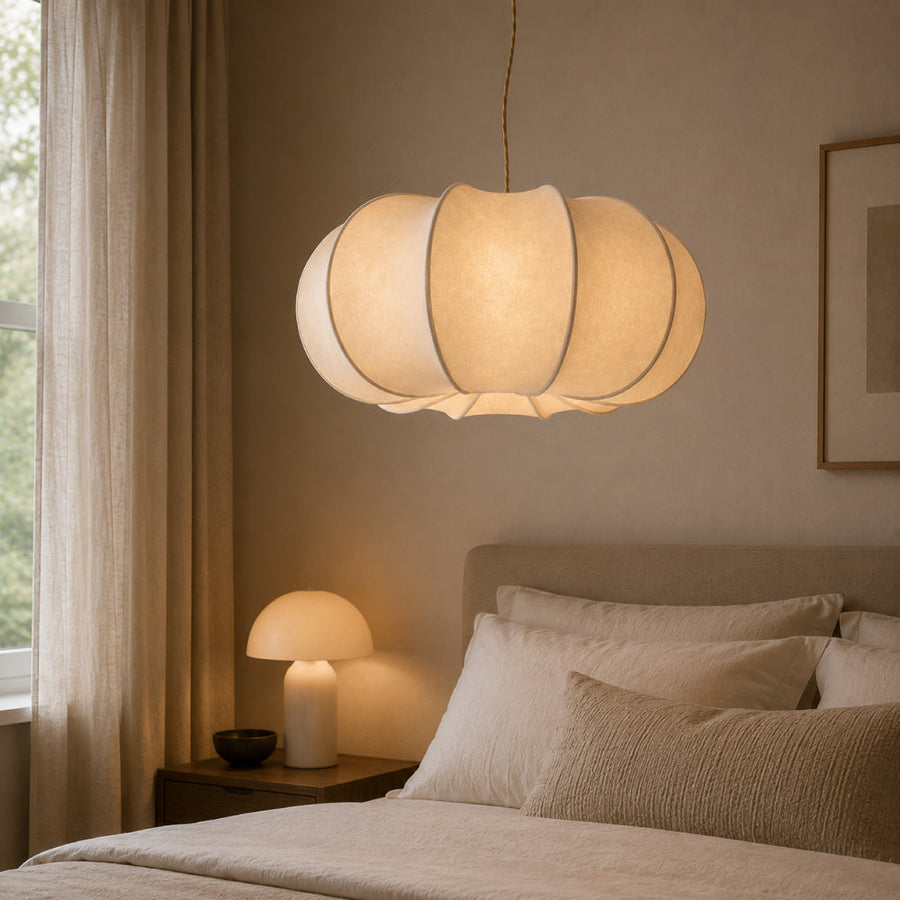 Japandi Pendant Light – Organic Wabi-Sabi Design