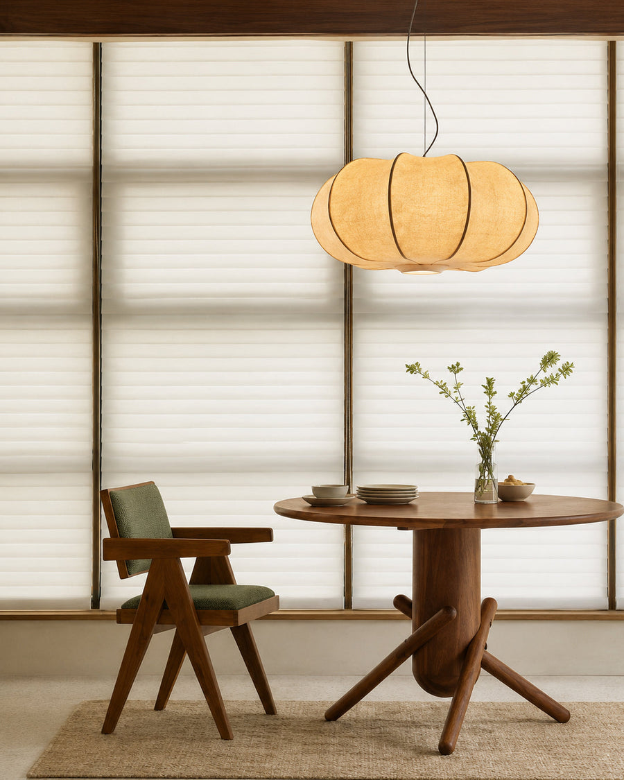 Japandi Pendant Light – Organic Wabi-Sabi Design