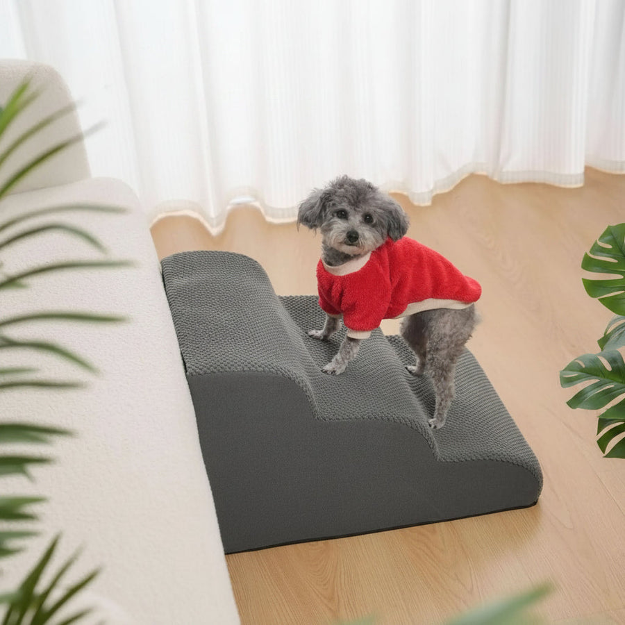 Soft Foam Pet Stair Ramp for Small Dogs and Senior Pets