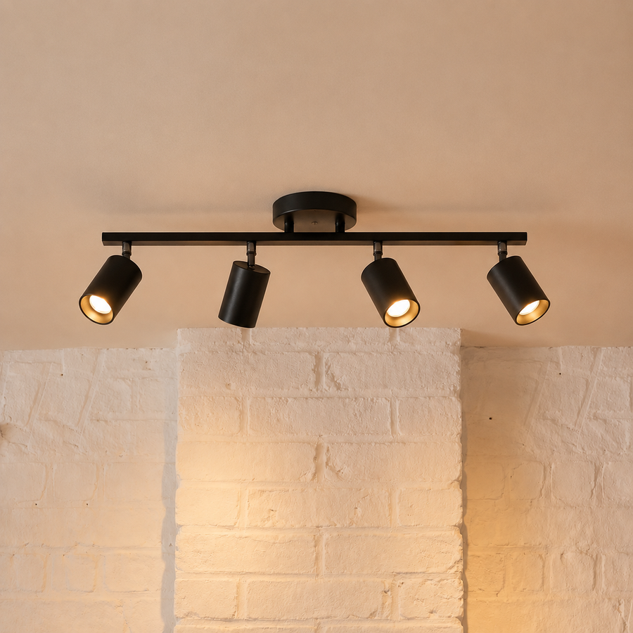 Modern 4 Head Ceiling Light