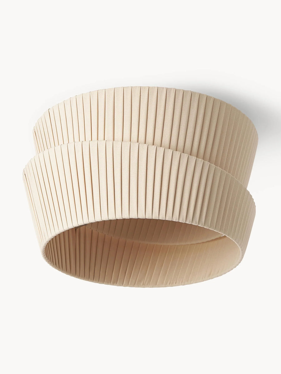 Modern Pleated Fabric Ceiling Light