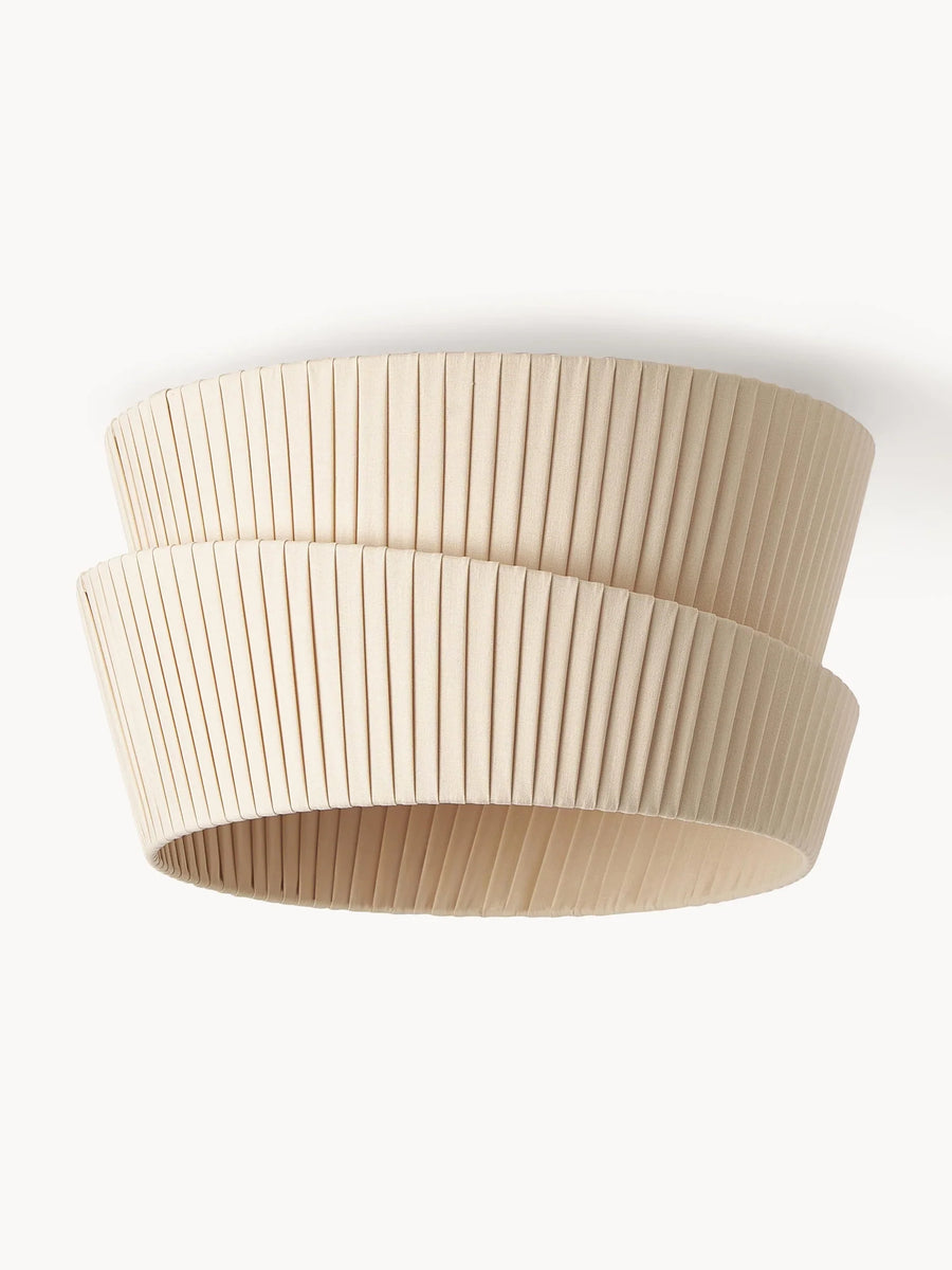 Modern Pleated Fabric Ceiling Light