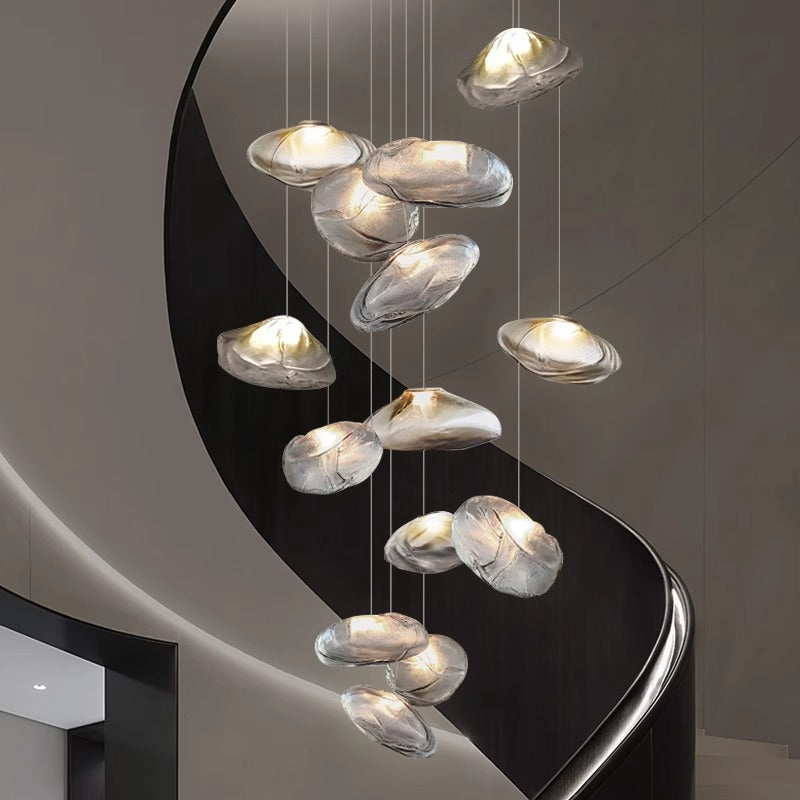 Nordic Glass Villa Chandelier