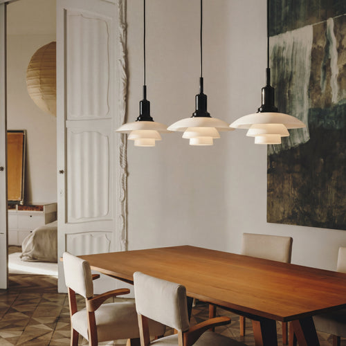 2/3 Head Danish Designer Pendant Light