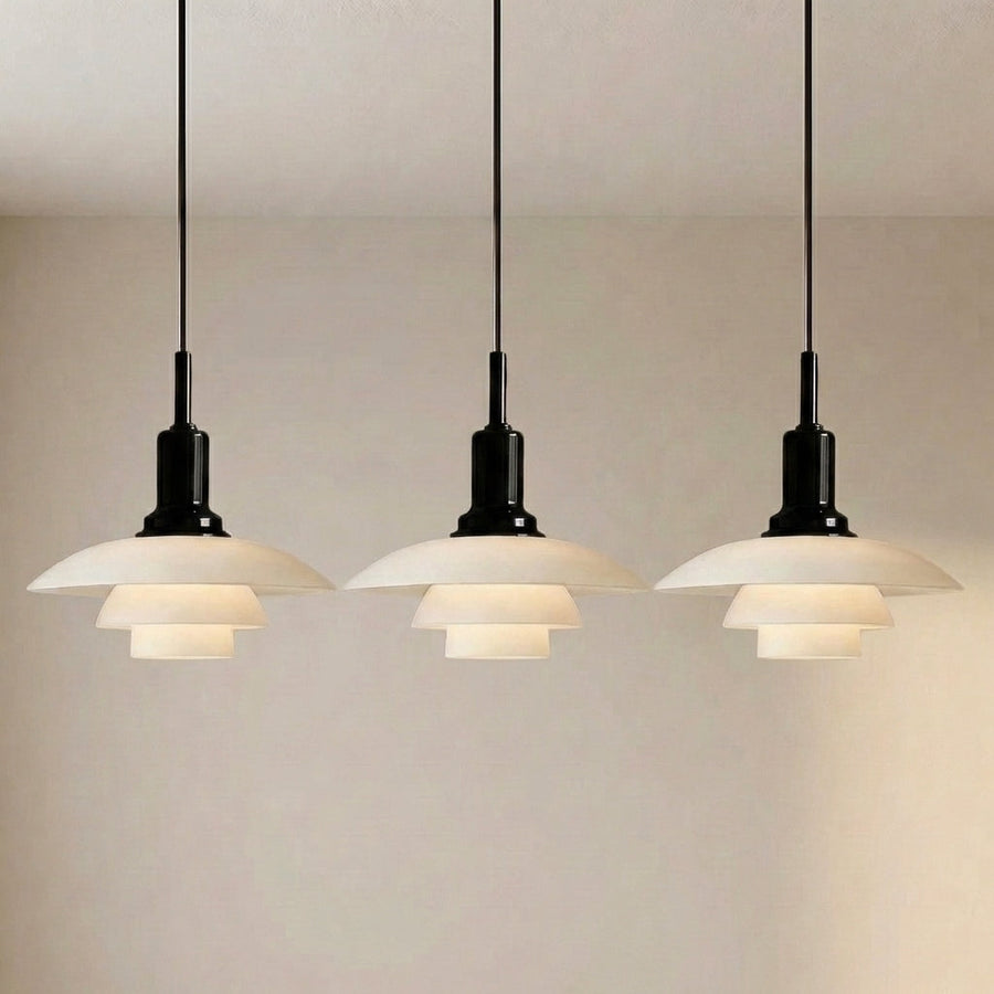 2/3 Head Danish Designer Pendant Light