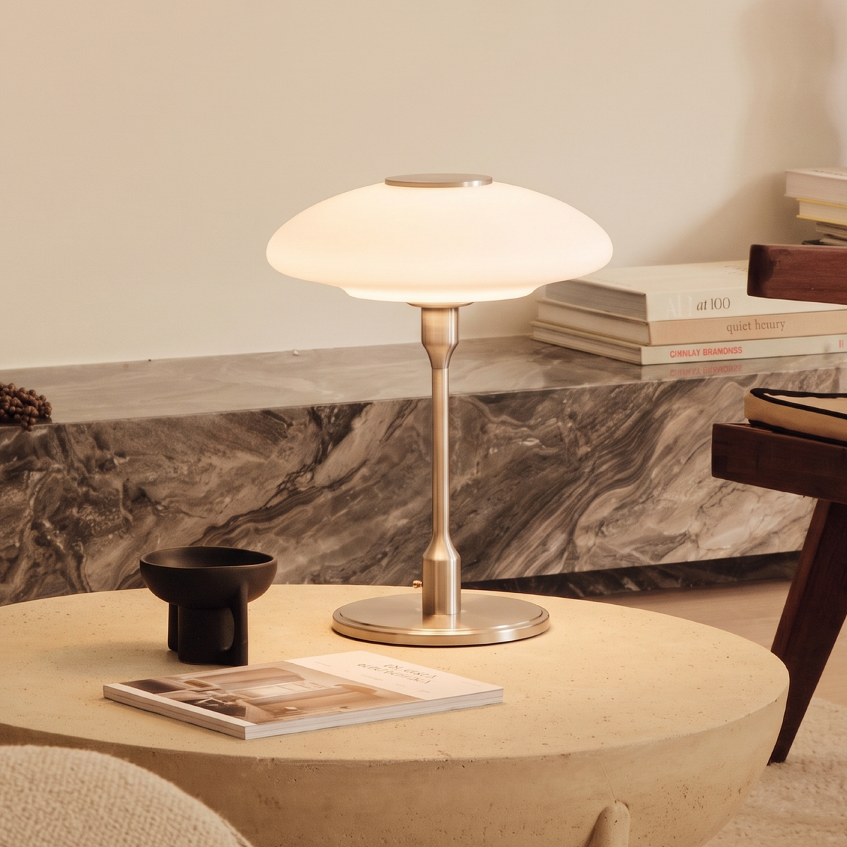 Swedish designer table lamp