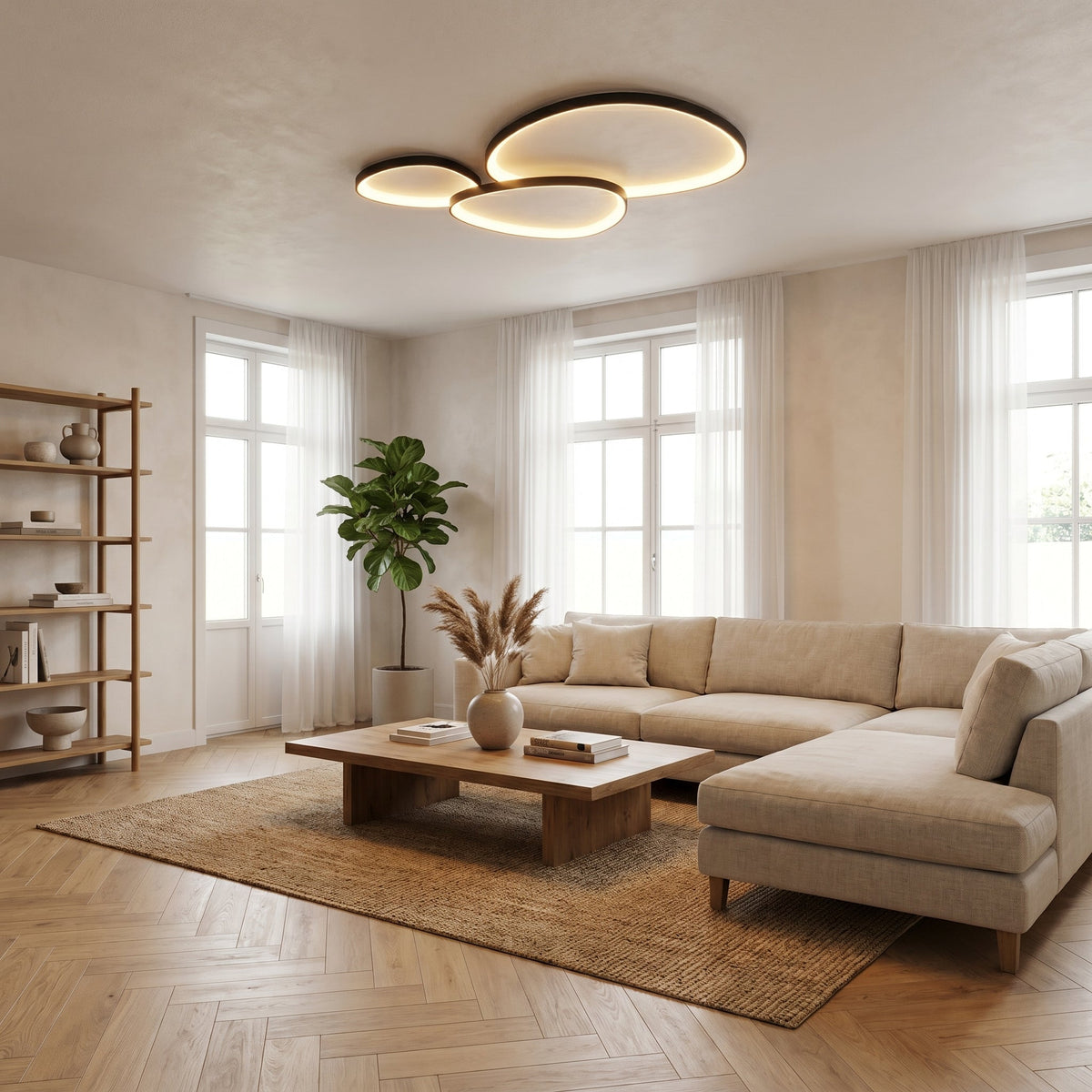 Modern Armure Ceiling Light
