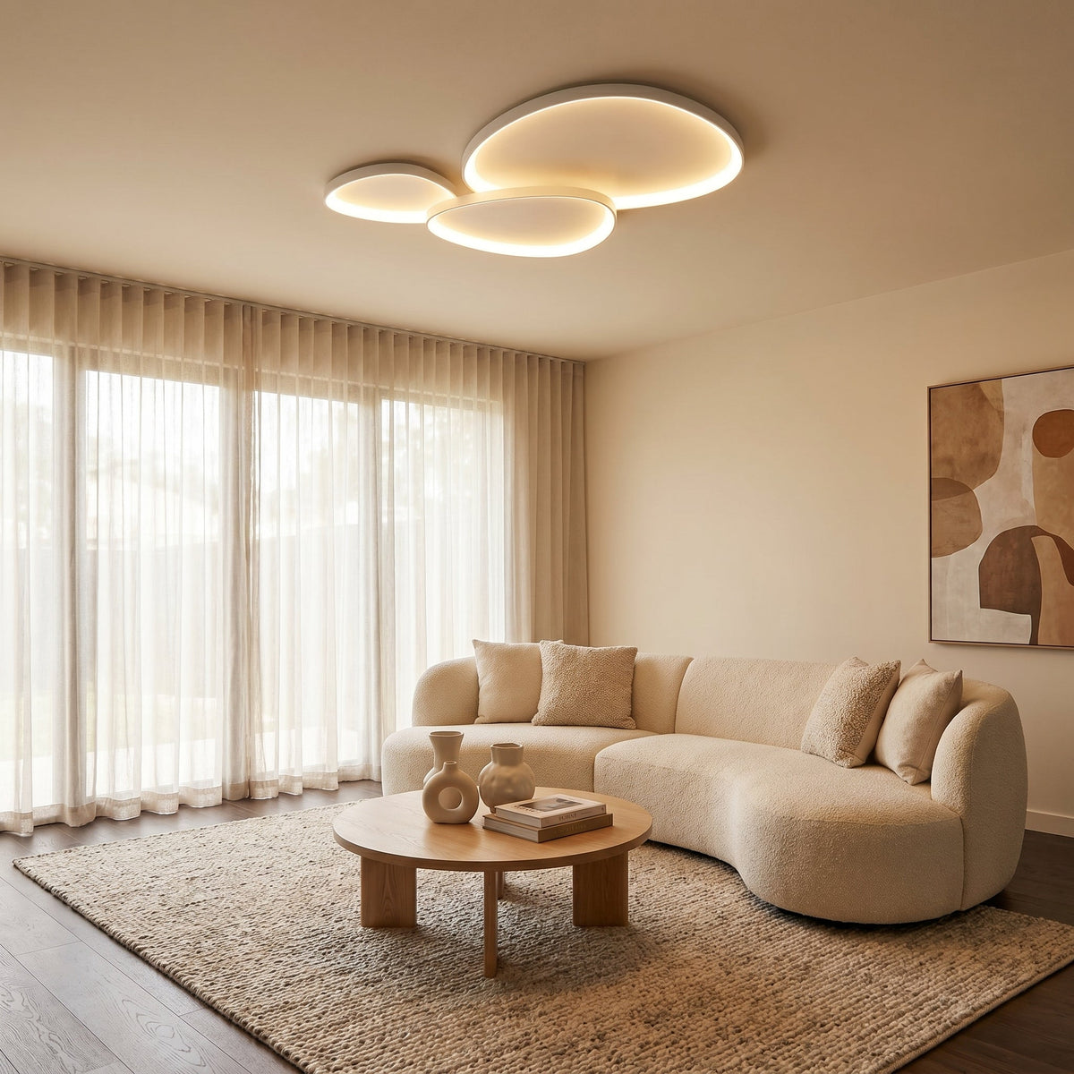 Modern Armure Ceiling Light