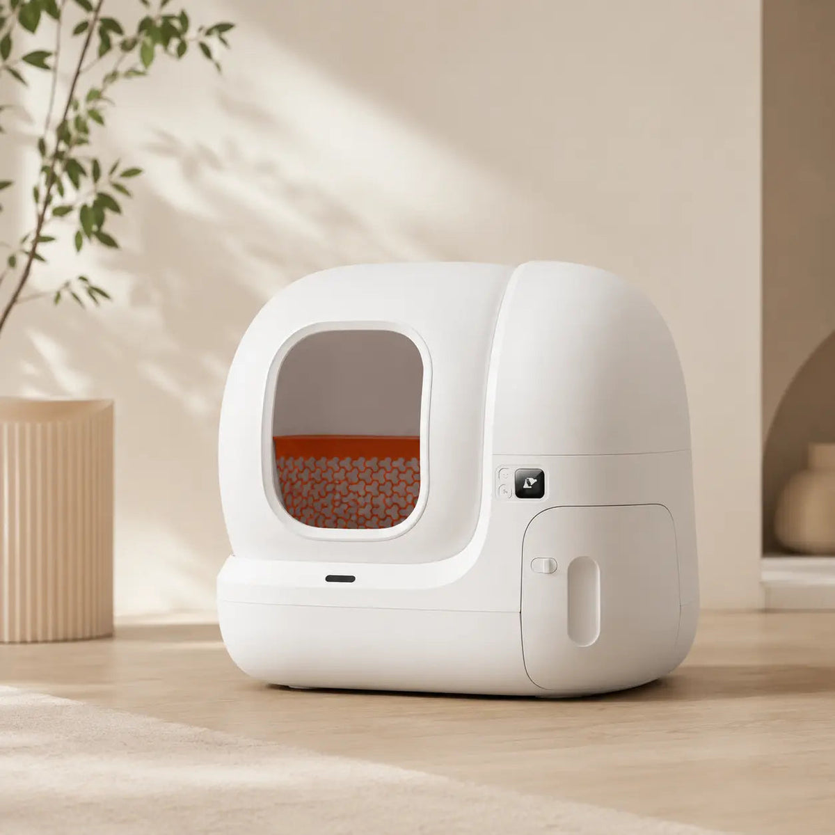 Automatic Covered Litter Box – Self-Cleaning, Large Capacity for Multiple Cats