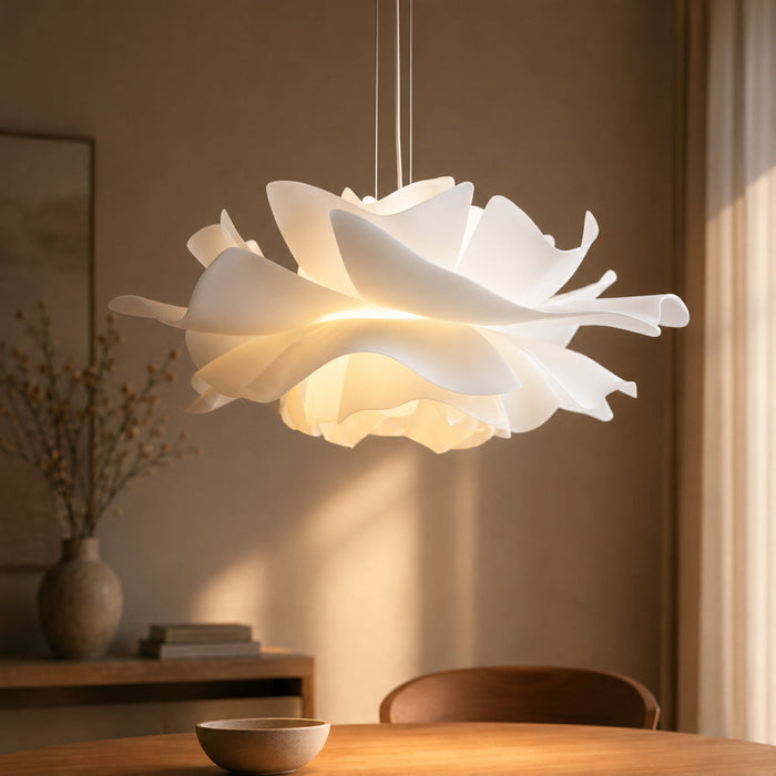 Flower Pendant Light – Lotus-Inspired Acrylic Design for Dining Room and Bedroom