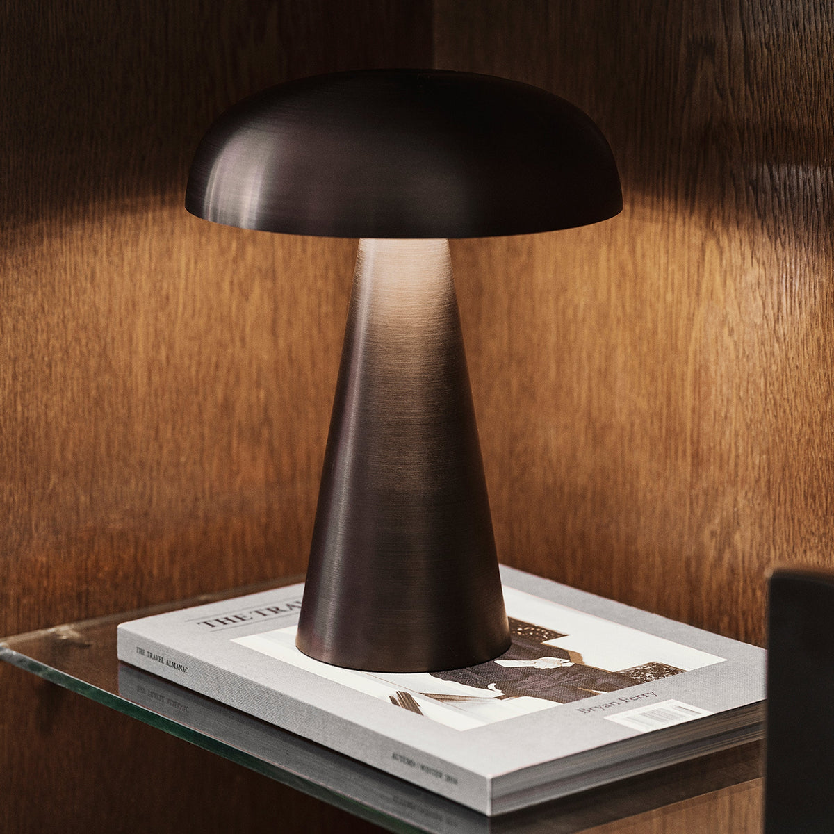 Cordless Table Lamp – Portable Aluminum with Adjustable Brightness and Long Battery Life