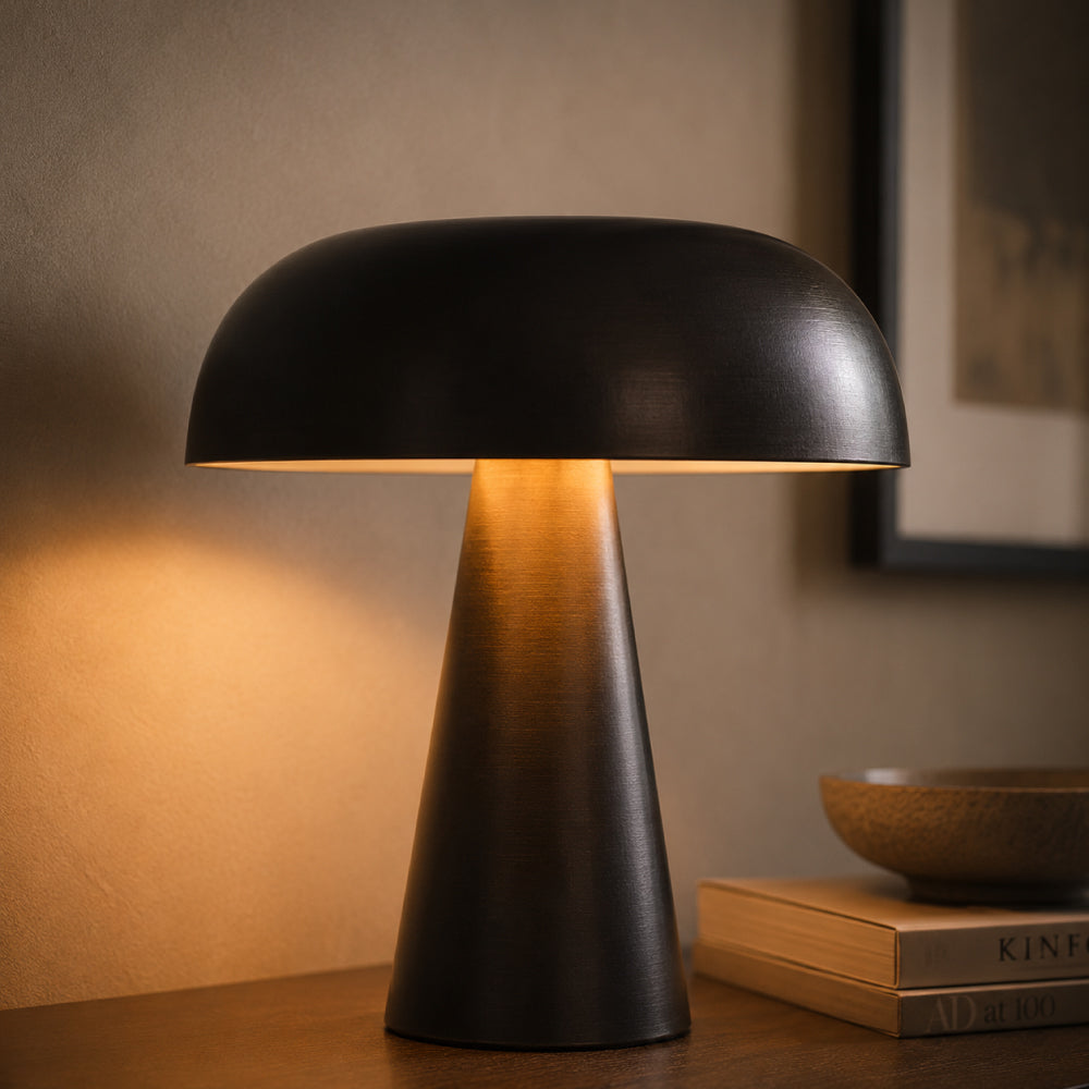 Cordless Table Lamp – Portable Aluminum with Adjustable Brightness and Long Battery Life