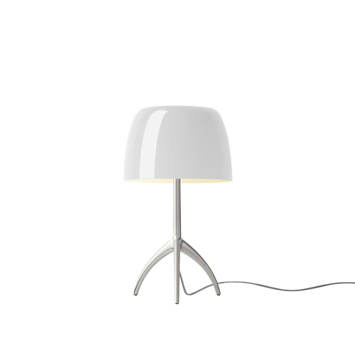 Dome Shade Table Lamp – Elegant Tripod Frame