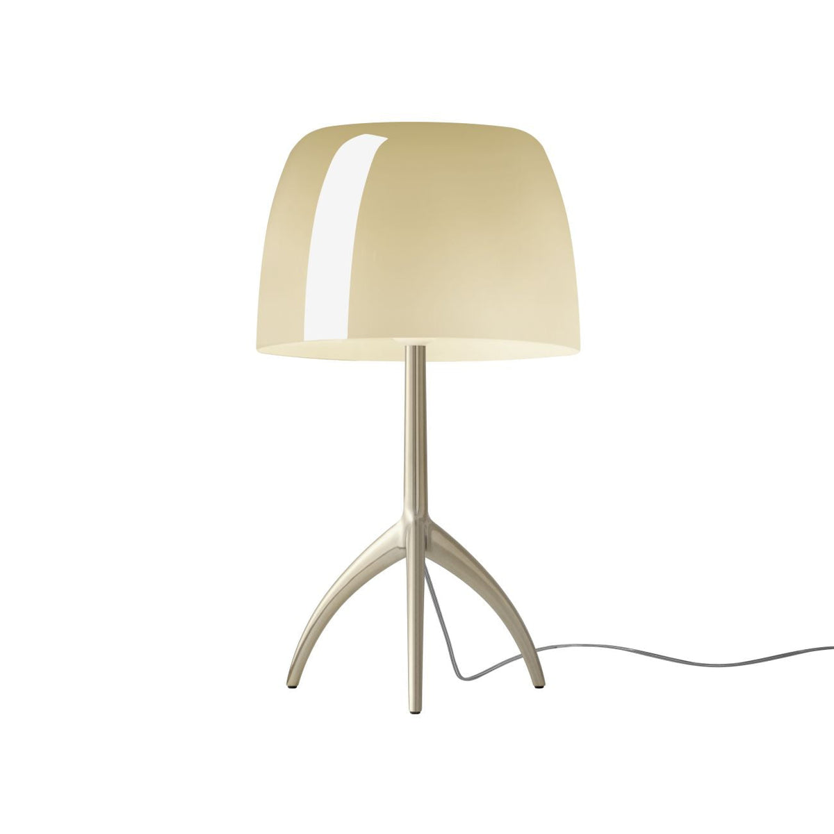 Dome Shade Table Lamp – Elegant Tripod Frame