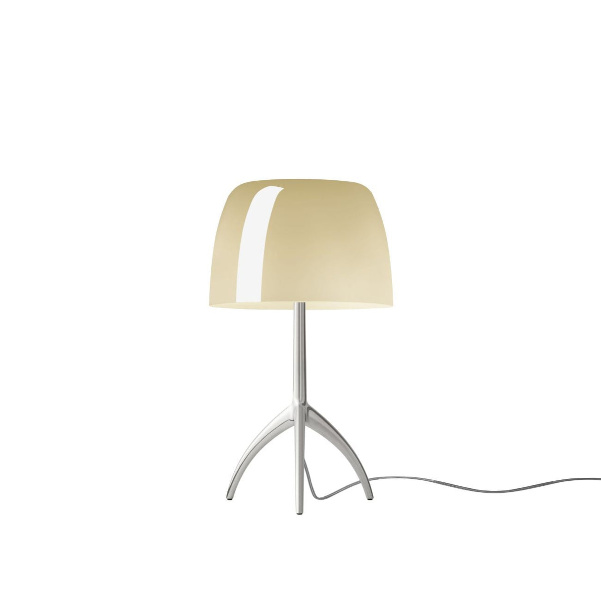 Dome Shade Table Lamp – Elegant Tripod Frame