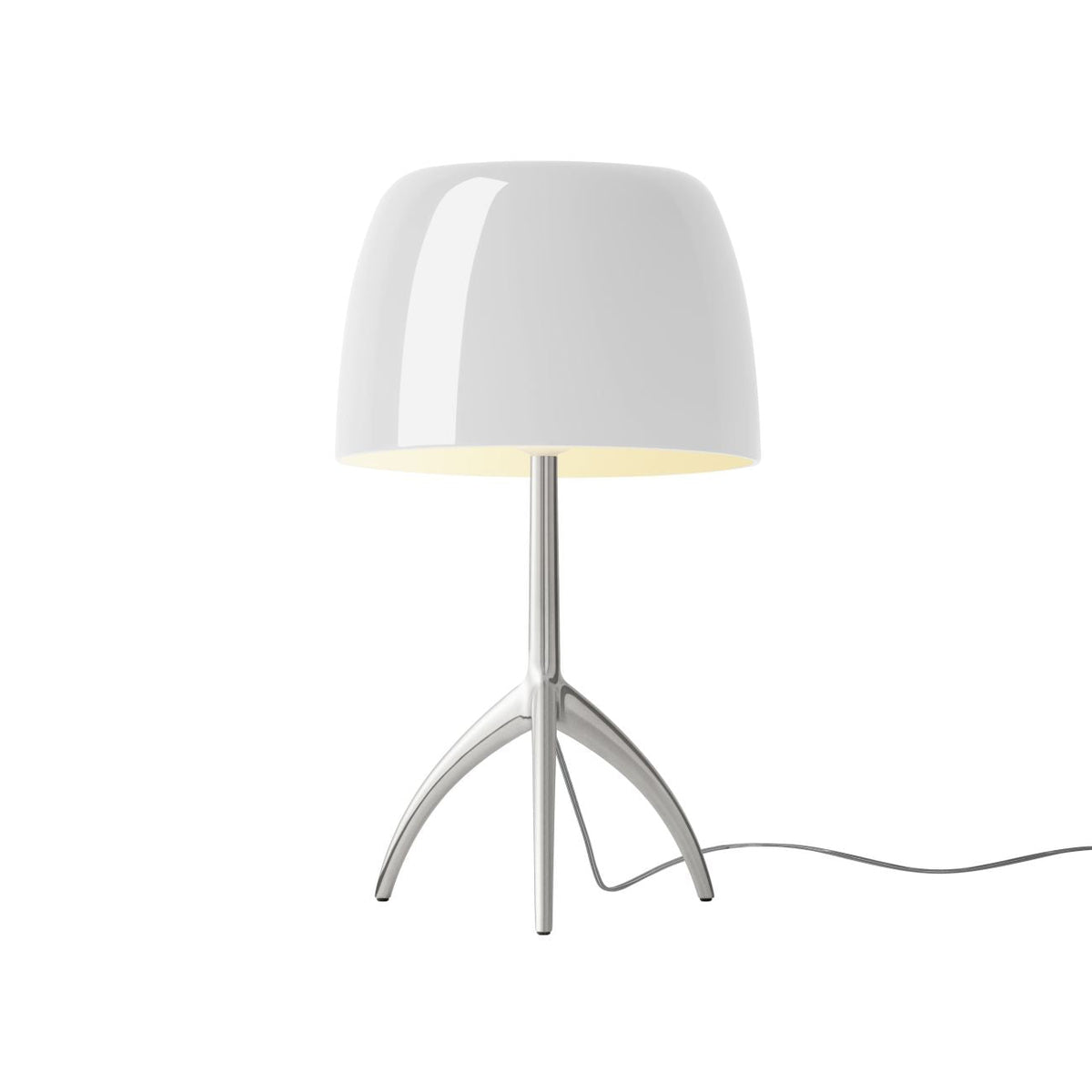 Dome Shade Table Lamp – Elegant Tripod Frame