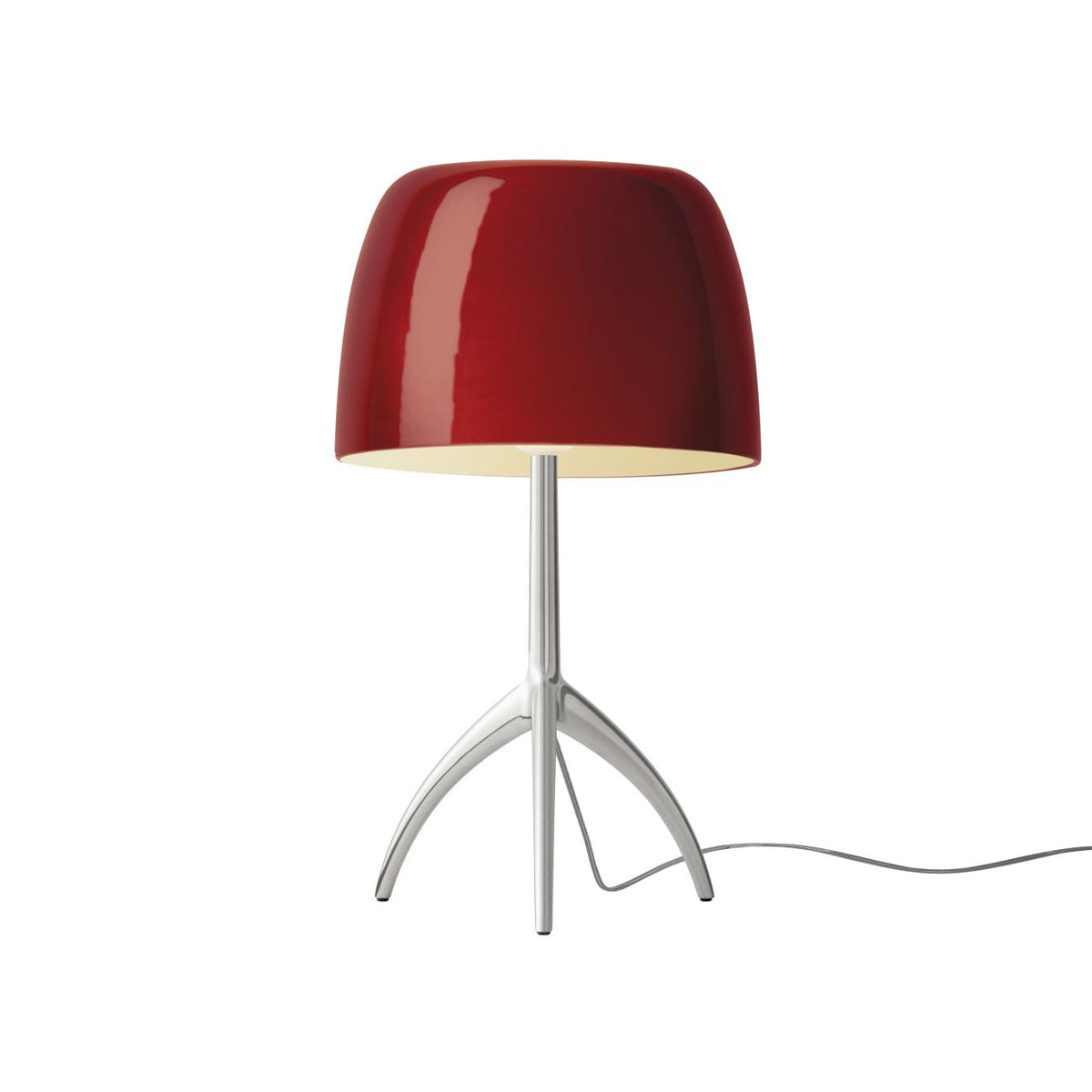 Dome Shade Table Lamp – Elegant Tripod Frame