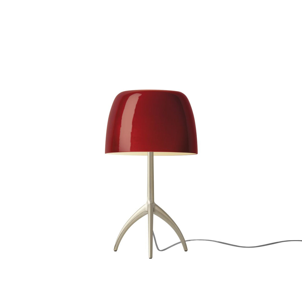 Dome Shade Table Lamp – Elegant Tripod Frame