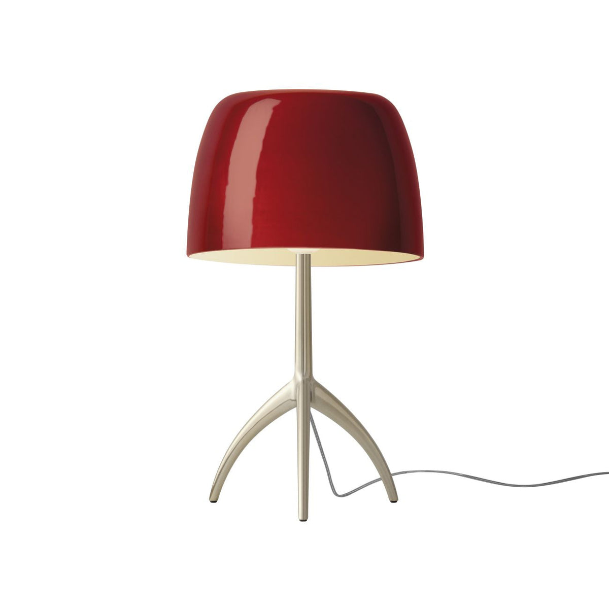 Dome Shade Table Lamp – Elegant Tripod Frame