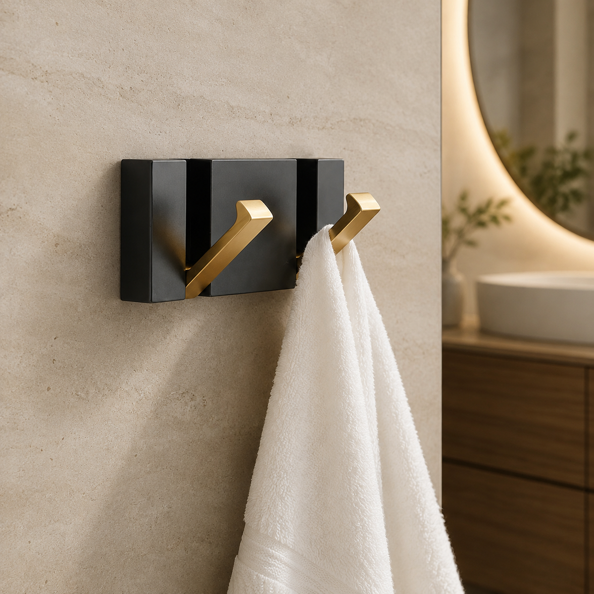 Foldable Stainless Steel Wall Hook – Minimalist Space-Saving Storage