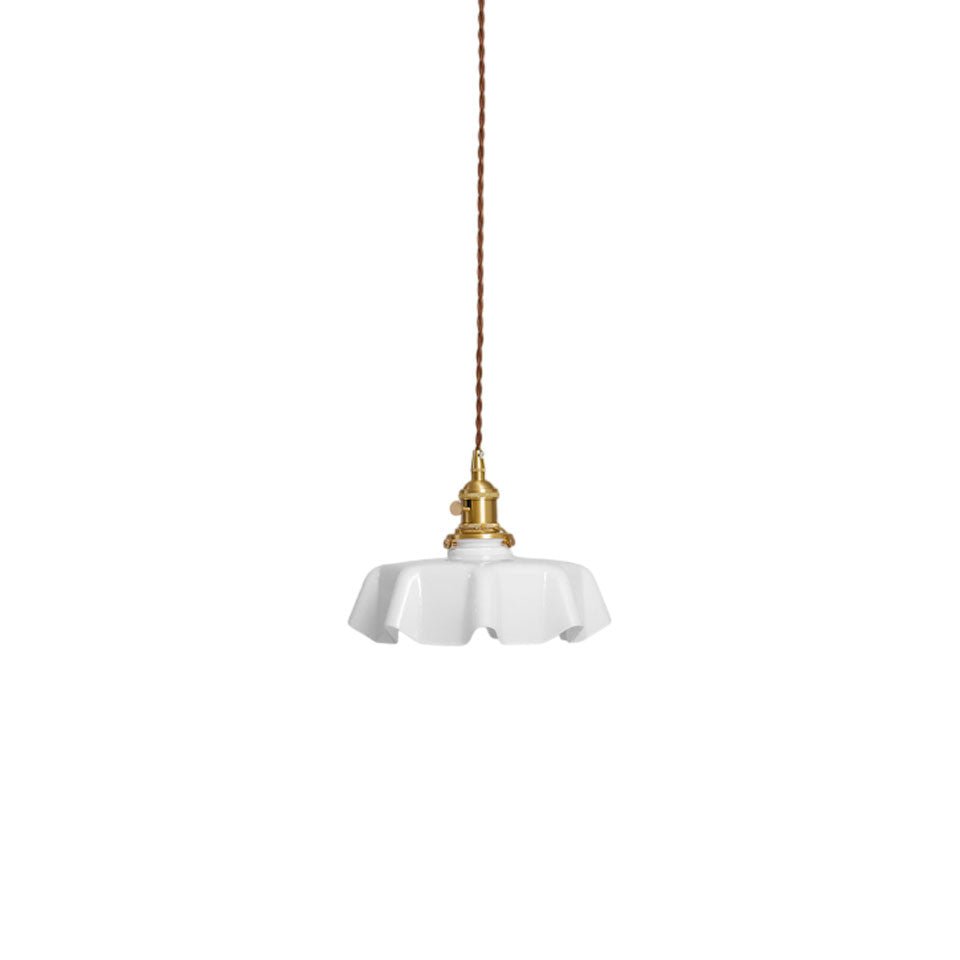 French Metal Ceiling Light – Decorative Floral Design for Elegant Lighting