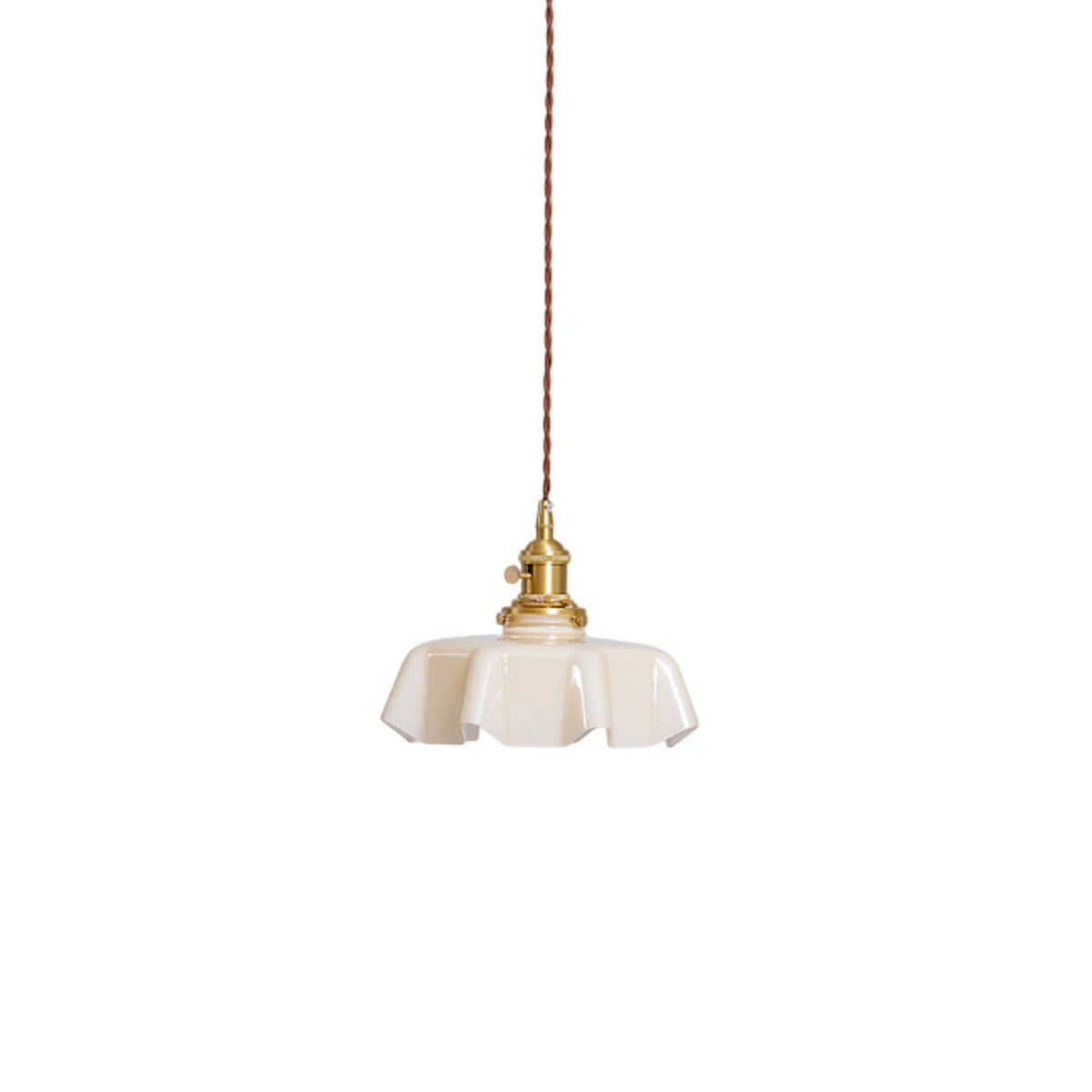 French Metal Ceiling Light – Decorative Floral Design for Elegant Lighting