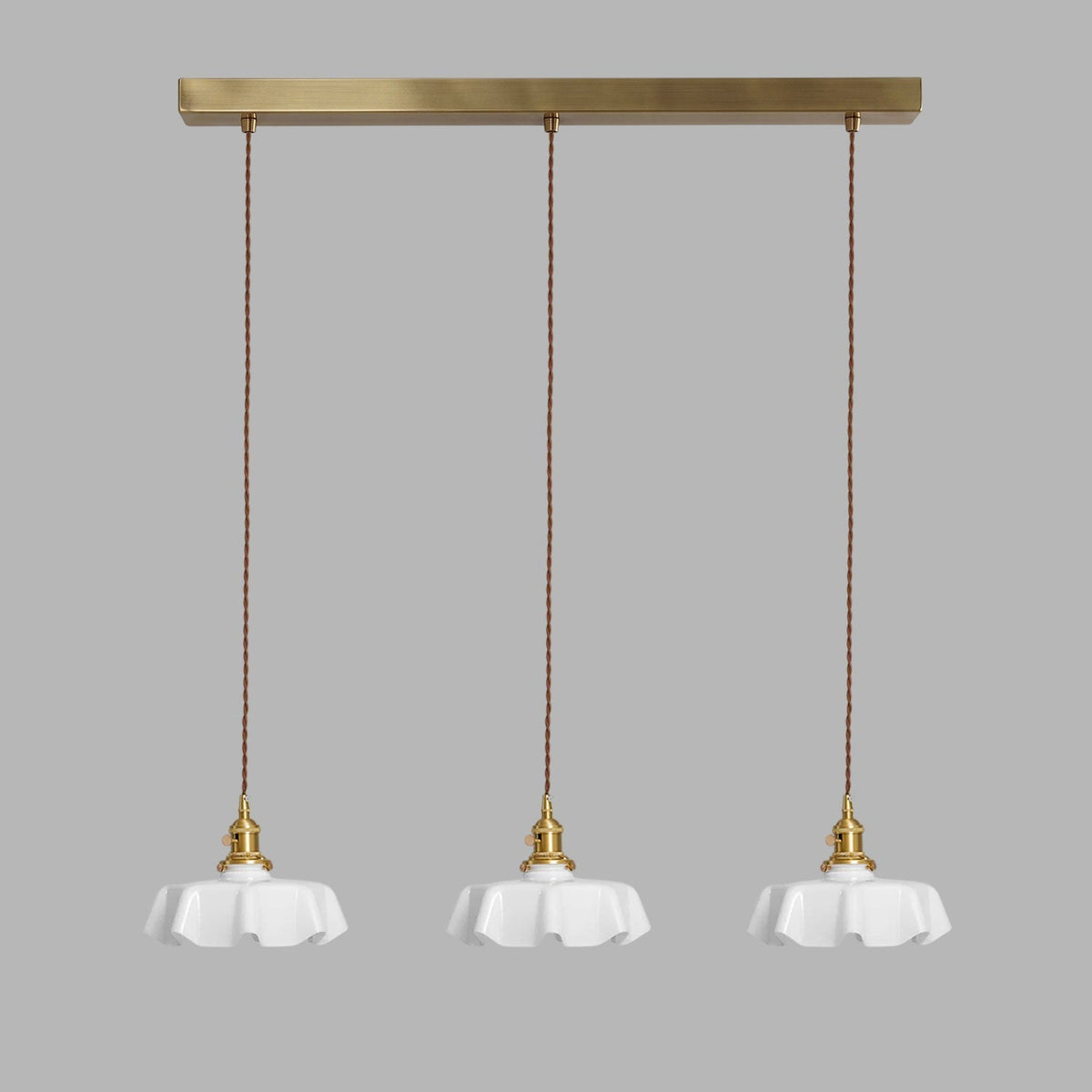 French Metal Ceiling Light – Decorative Floral Design for Elegant Lighting