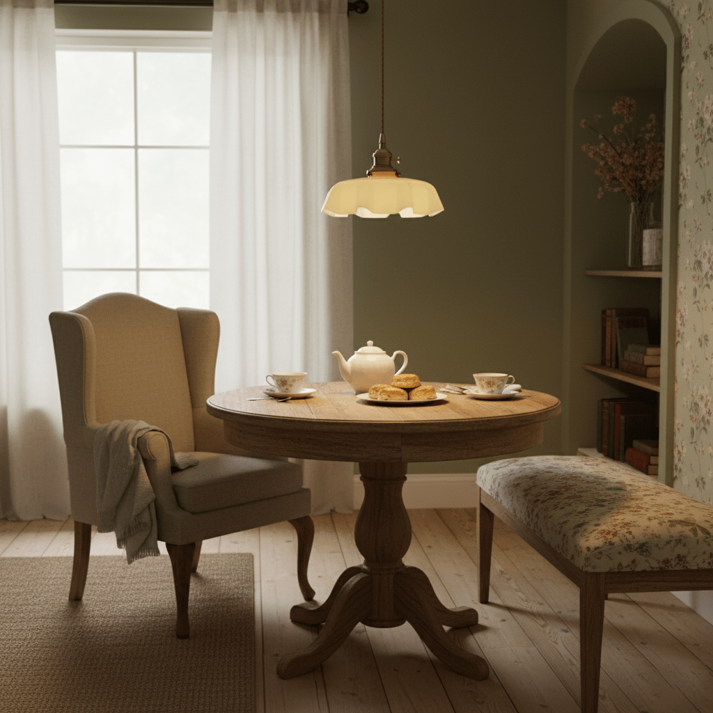 French Metal Ceiling Light – Decorative Floral Design for Elegant Lighting
