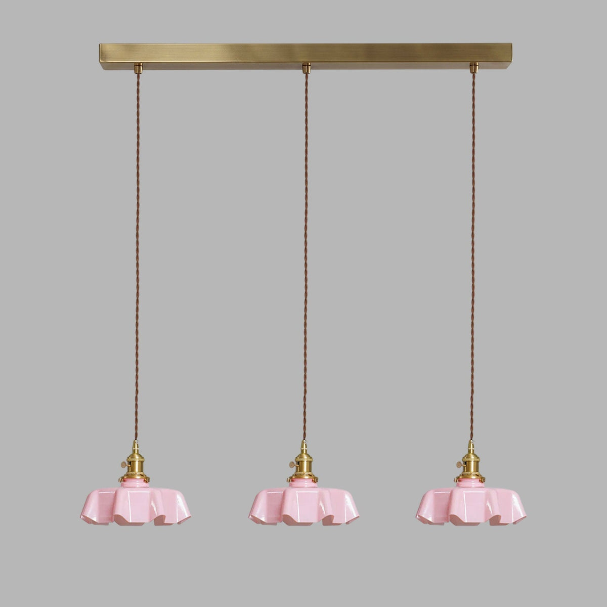 French Metal Ceiling Light – Decorative Floral Design for Elegant Lighting