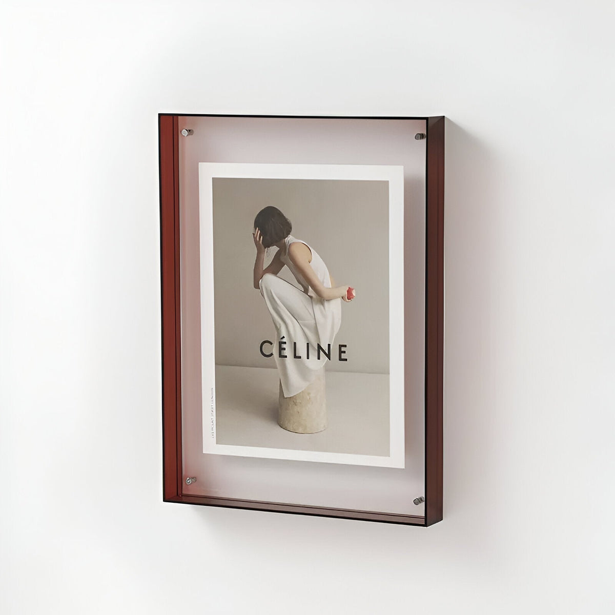 Clear Photo Frame – Modern Minimalist Design for Flexible Use