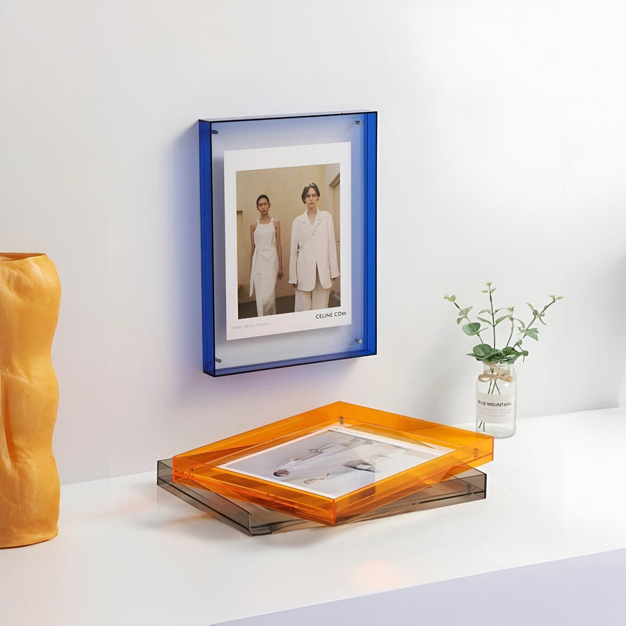 Clear Photo Frame – Modern Minimalist Design for Flexible Use