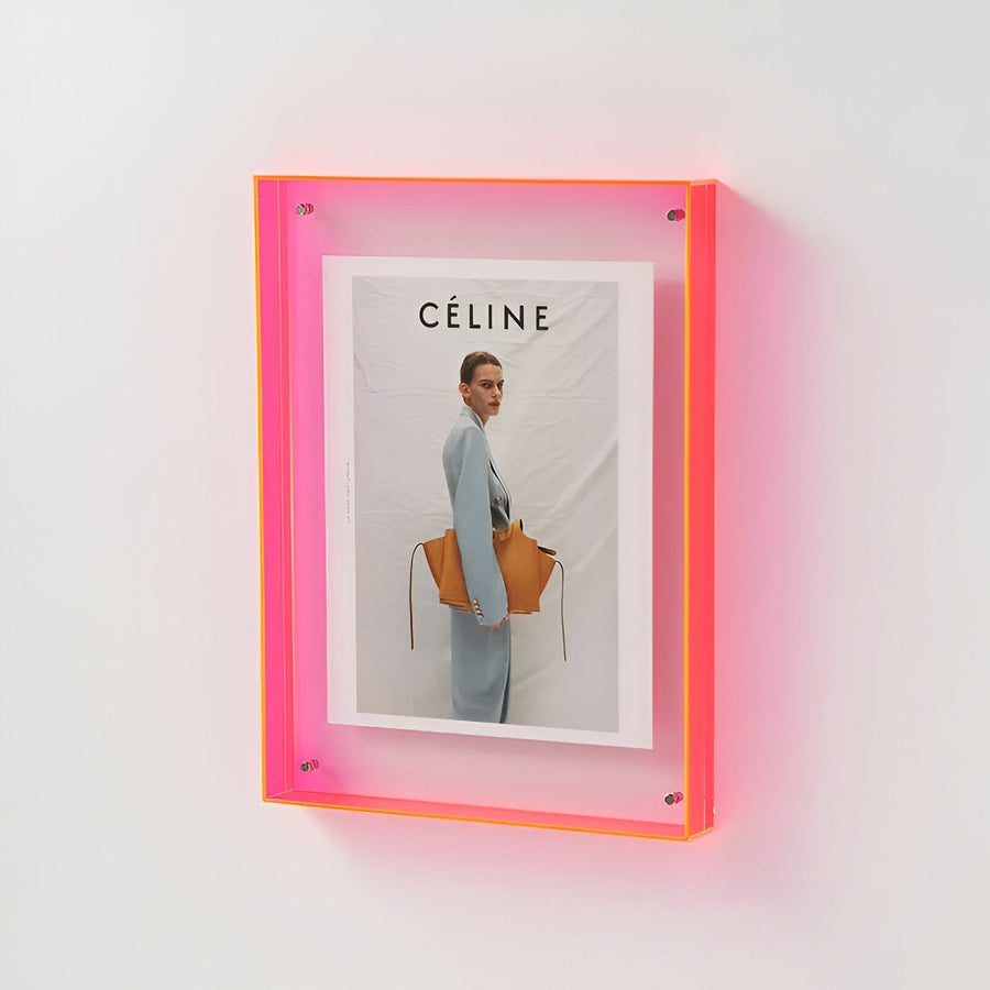 Clear Photo Frame – Modern Minimalist Design for Flexible Use