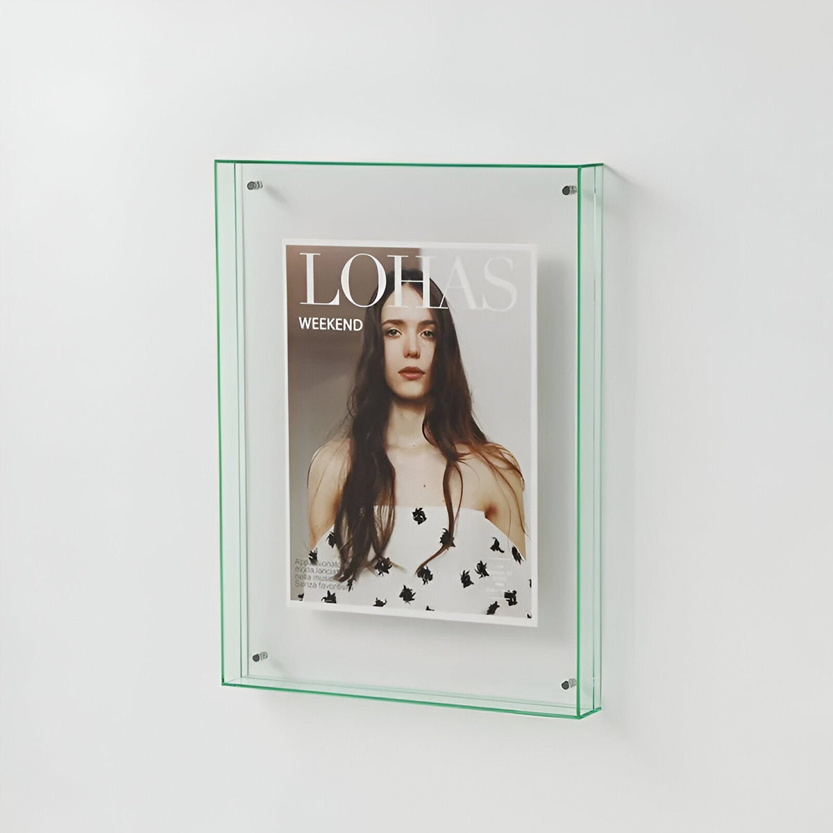 Clear Photo Frame – Modern Minimalist Design for Flexible Use