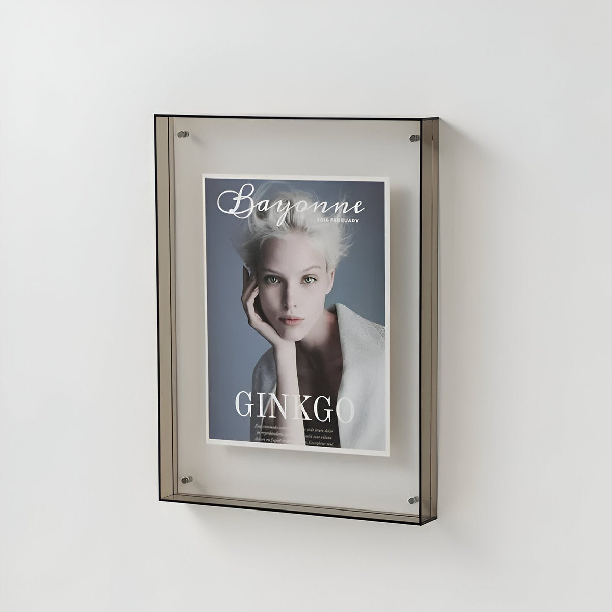 Clear Photo Frame – Modern Minimalist Design for Flexible Use