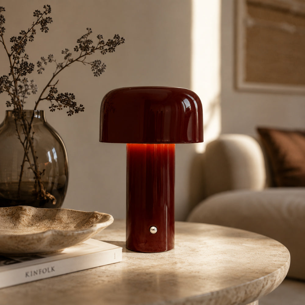 Rechargeable Cordless Table Lamp – LED Light with Touch Dimming
