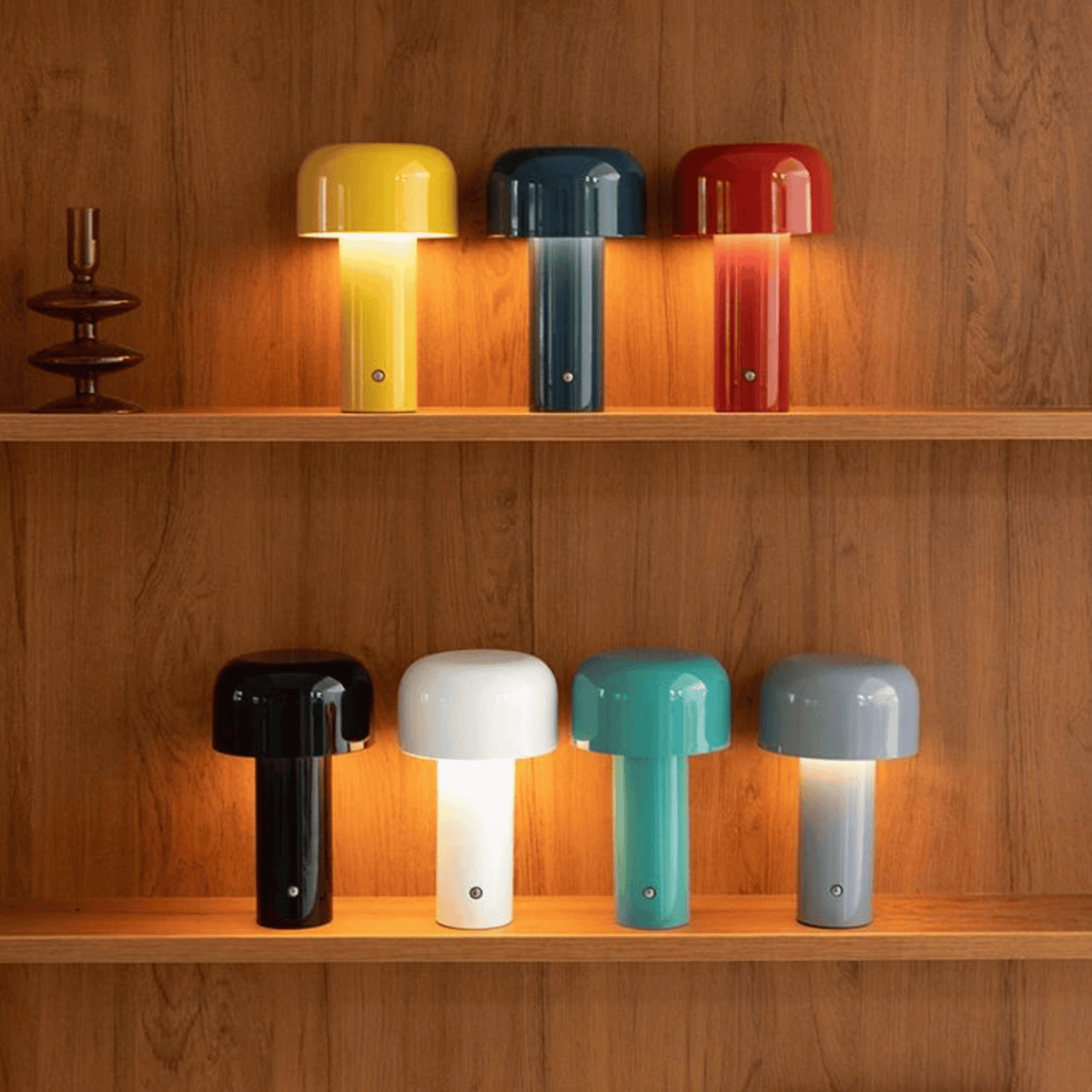 Rechargeable Cordless Table Lamp – LED Light with Touch Dimming