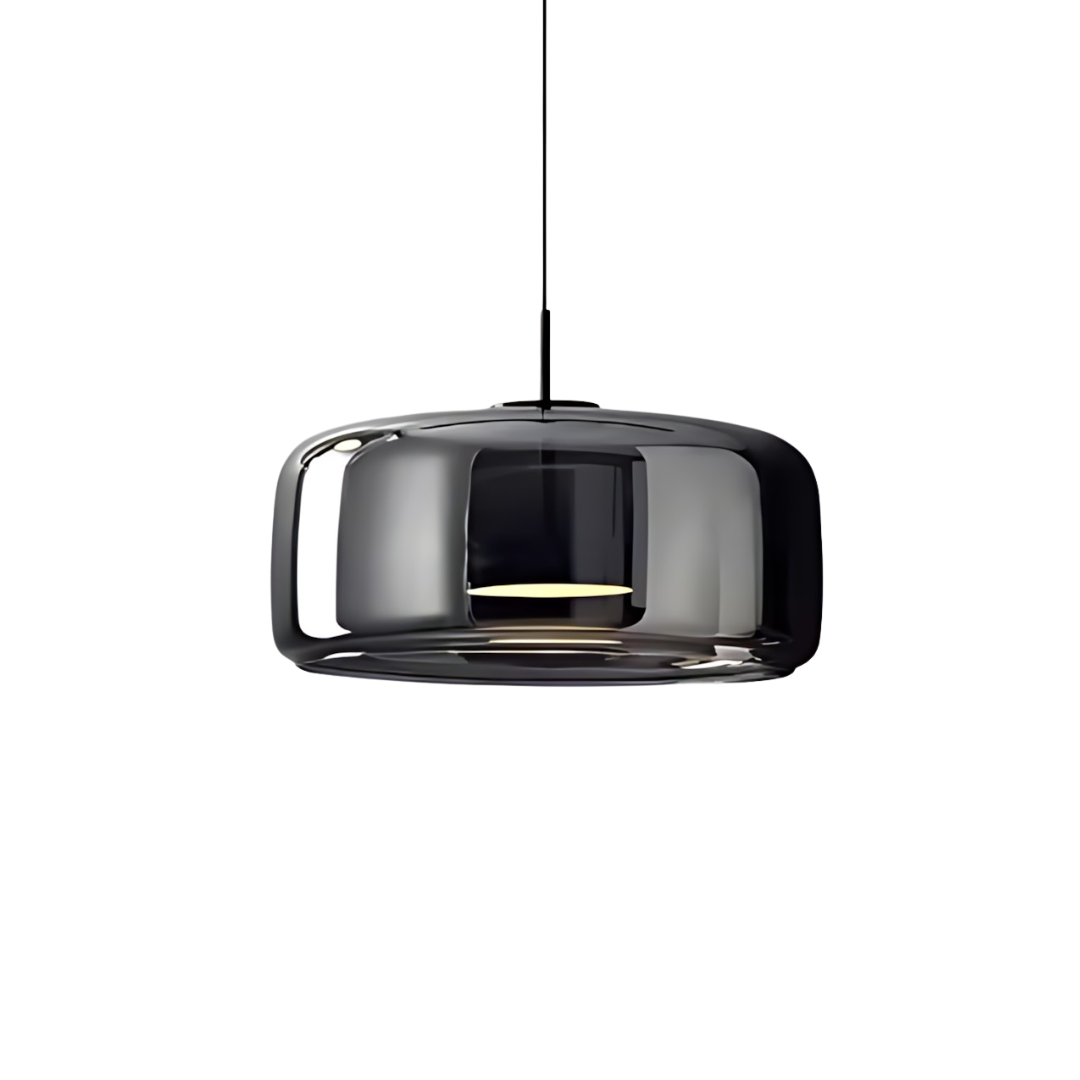 Glass Dining Pendant Light – Elegant Tinted Glass Design