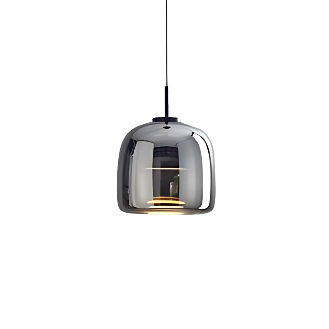 Glass Dining Pendant Light – Elegant Tinted Glass Design