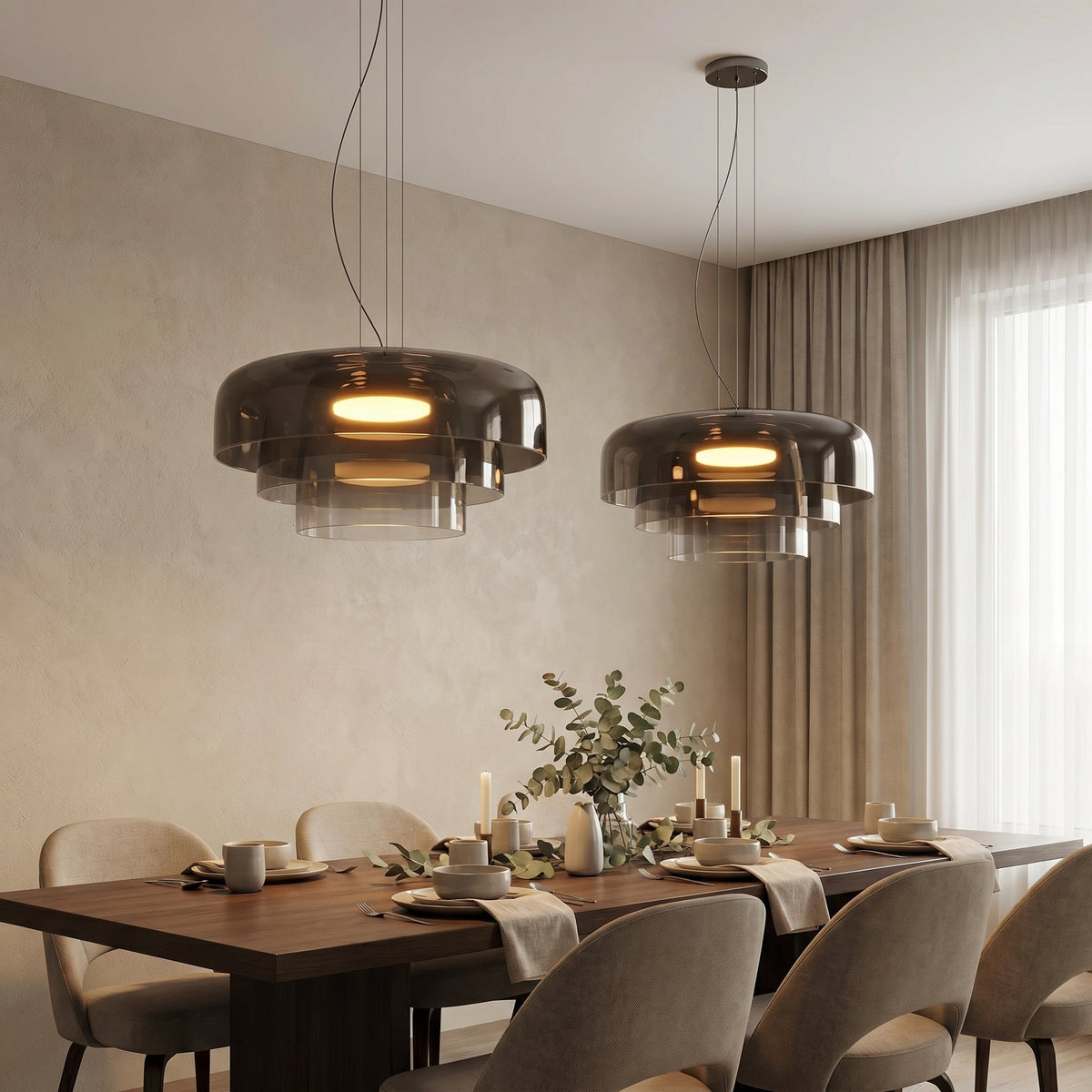 Glass Pendant Light