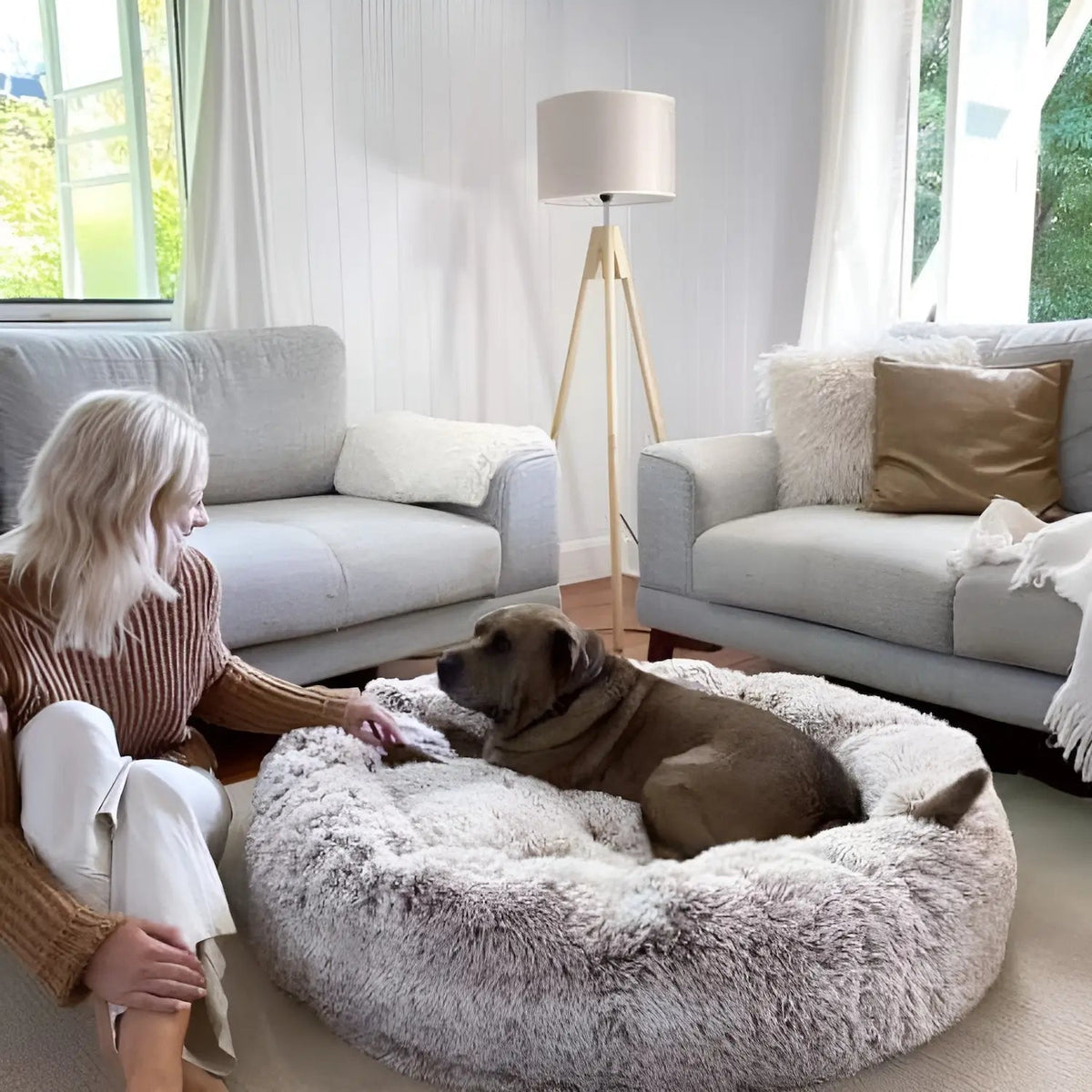 Anti-Anxiety Dog Bed – Comfort and Security for Dogs of All Sizes