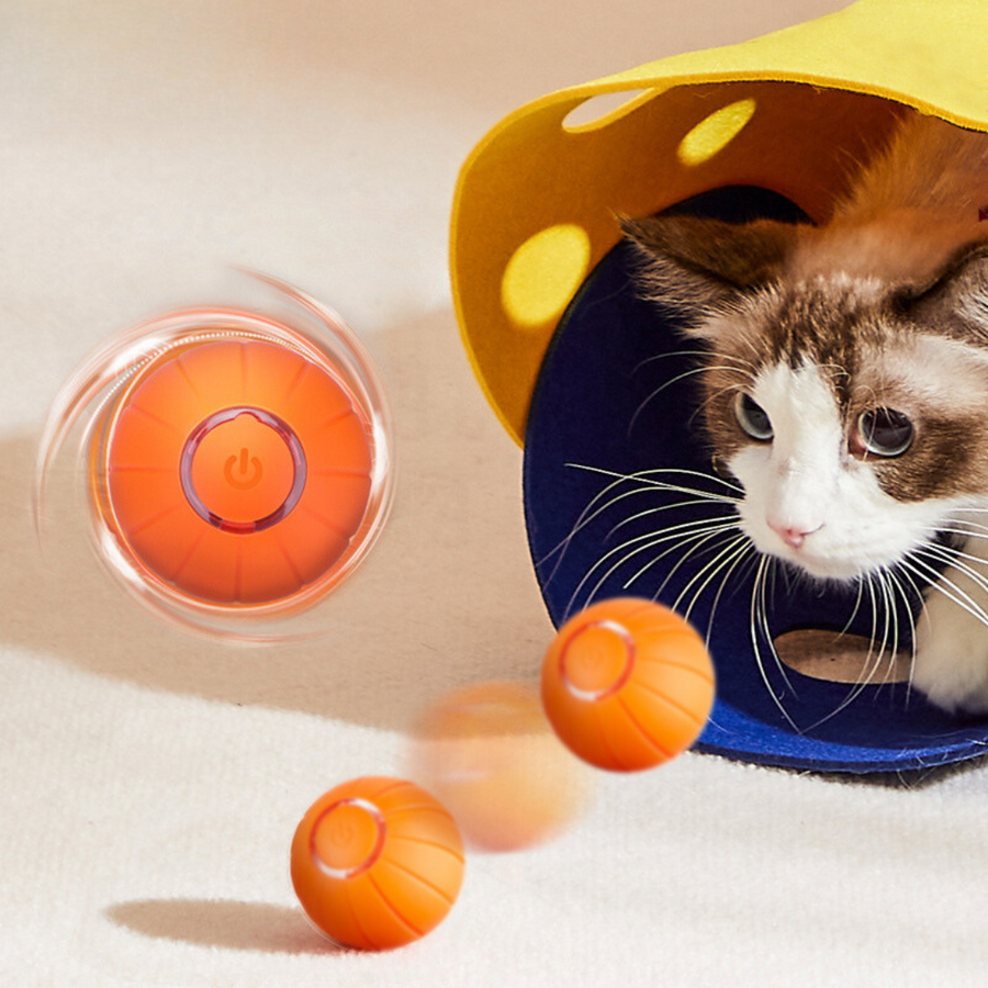 Interactive Cat Toy Ball – Stimulates Natural Instincts