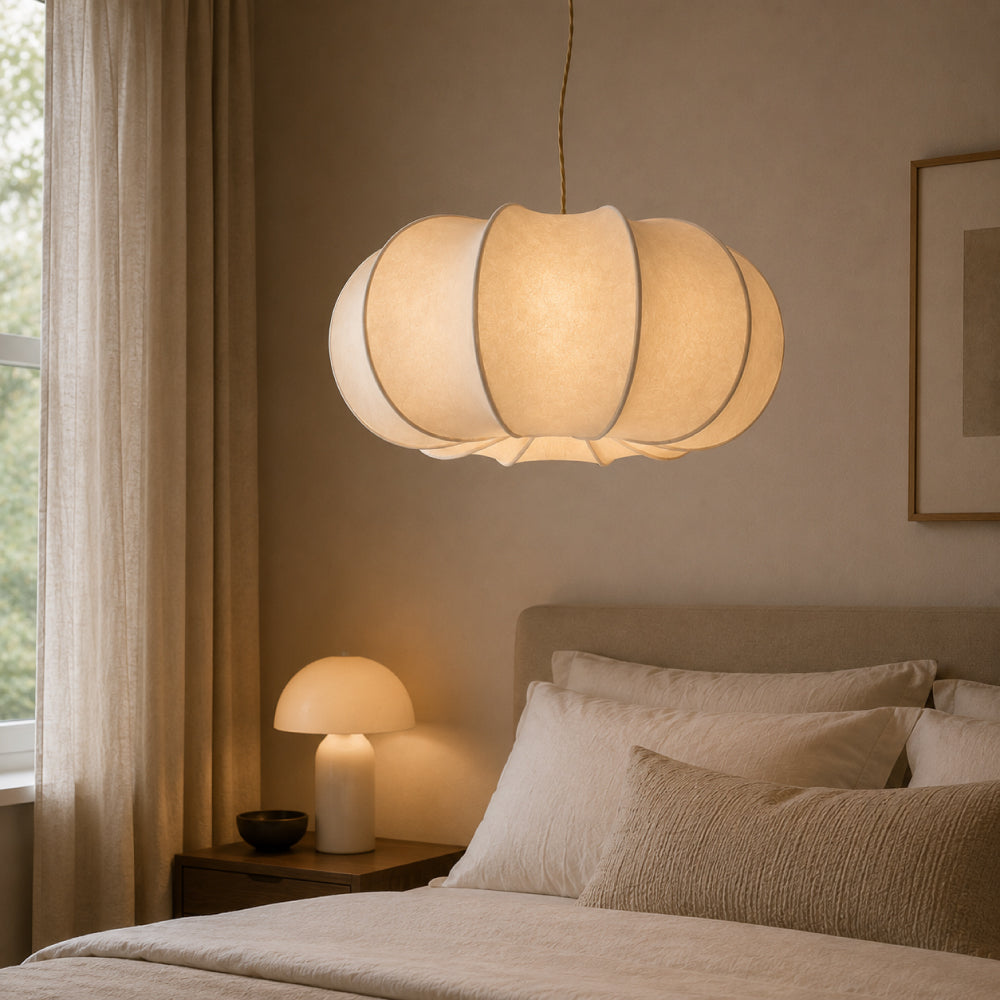 Japandi Pendant Light – Organic Wabi-Sabi Design
