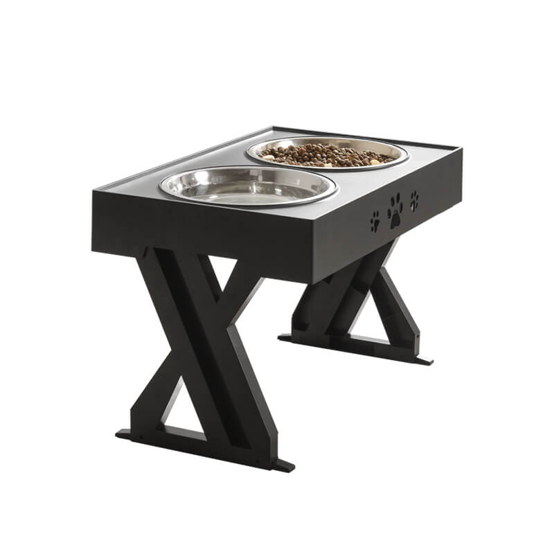 Adjustable Dog Bowl with Spill-Proof Design and Ergonomic Comfort