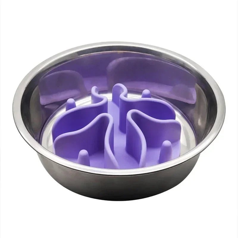 Silicone Slow Feeder Insert for Dog Bowls