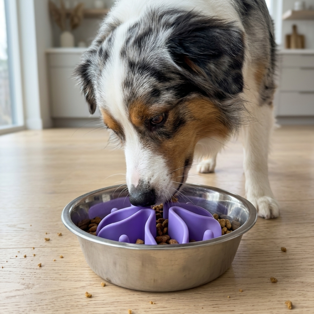 Silicone Slow Feeder Insert for Dog Bowls