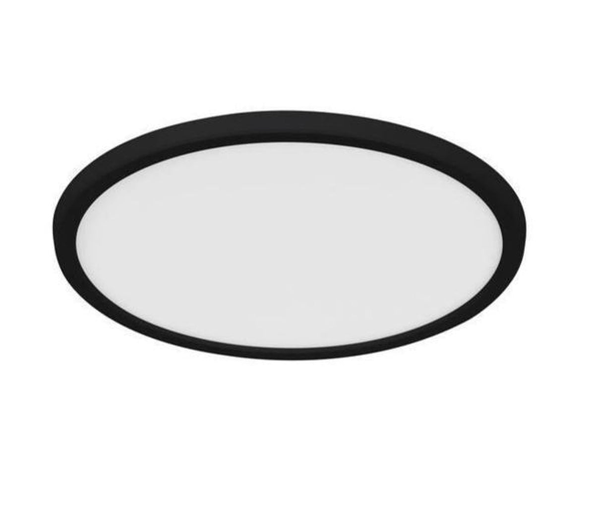 Black Plastic Ceiling Light – For Bathrooms and Damp Rooms